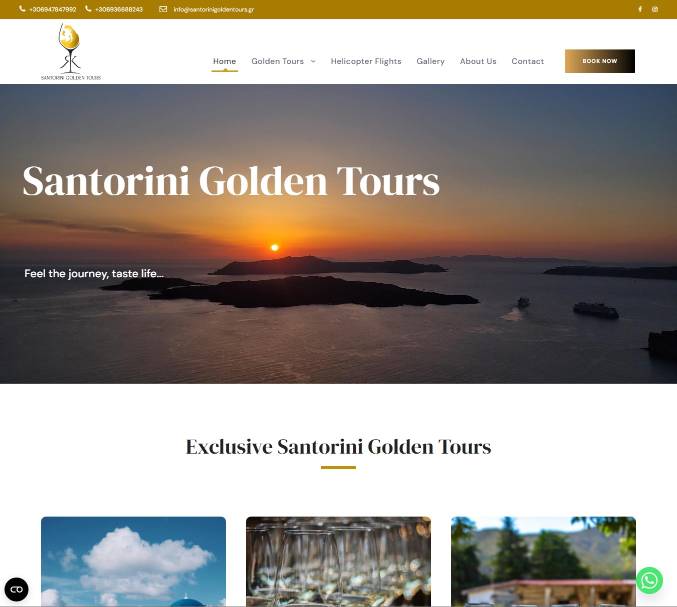 Santorini Golden Tours